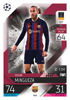 Oscar Mingueza FC Barcelona 2022/23 Topps Match Attax ChL #144