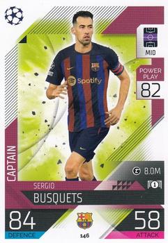 Sergio Busquets FC Barcelona 2022/23 Topps Match Attax ChL Captain #146