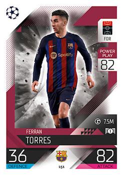Ferran Torres FC Barcelona 2022/23 Topps Match Attax ChL #151