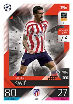 Stefan Savic Atletico Madrid 2022/23 Topps Match Attax ChL #156