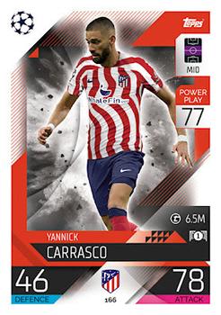 Yannick Carrasco Atletico Madrid 2022/23 Topps Match Attax ChL #166