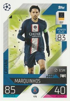 Marquinhos Paris Saint-Germain 2022/23 Topps Match Attax ChL #175