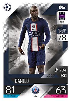 Danilo Paris Saint-Germain 2022/23 Topps Match Attax ChL #182