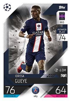 Idrissa Gueye Paris Saint-Germain 2022/23 Topps Match Attax ChL #183