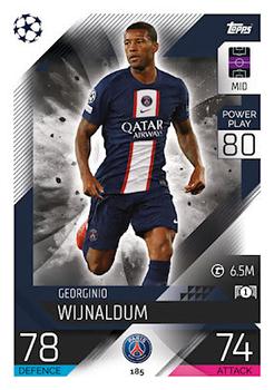 Georginio Wijnaldum Paris Saint-Germain 2022/23 Topps Match Attax ChL #185