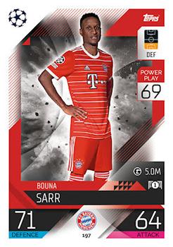 Bouna Sarr Bayern Munchen 2022/23 Topps Match Attax ChL #197