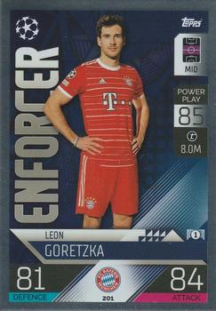 Leon Goretzka Bayern Munchen 2022/23 Topps Match Attax ChL Enforcer #201