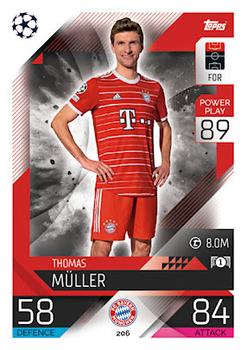 Thomas Muller Bayern Munchen 2022/23 Topps Match Attax ChL #206