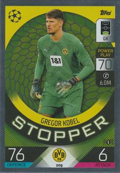 Gregor Kobel Borussia Dortmund 2022/23 Topps Match Attax ChL Stopper #209