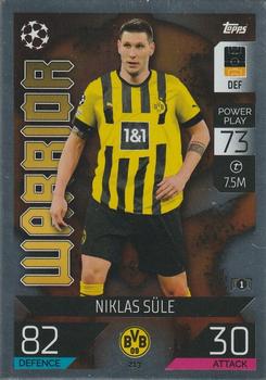 Niklas Sule Borussia Dortmund 2022/23 Topps Match Attax ChL Warrior #213