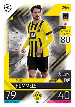 Mats Hummels Borussia Dortmund 2022/23 Topps Match Attax ChL #214