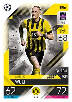 Marius Wolf Borussia Dortmund 2022/23 Topps Match Attax ChL #216