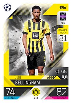 Jude Bellingham Borussia Dortmund 2022/23 Topps Match Attax ChL #218