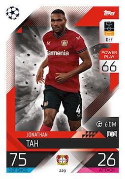 Jonathan Tah Bayer 04 Leverkusen 2022/23 Topps Match Attax ChL #229