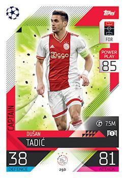 Dusan Tadic AFC Ajax 2022/23 Topps Match Attax ChL Captain #250