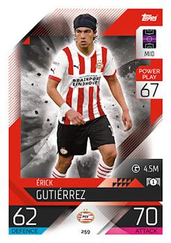 Erick Gutierrez PSV Eindhoven 2022/23 Topps Match Attax ChL #259