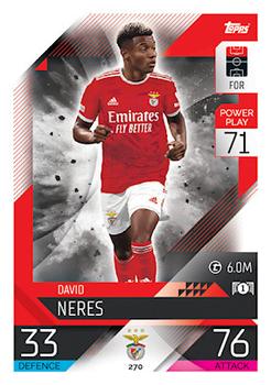 David Neres SL Benfica 2022/23 Topps Match Attax ChL #270