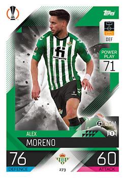 Alex Moreno Real Betis Balompie 2022/23 Topps Match Attax ChL #273