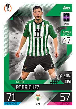 Guido Rodriguez Real Betis Balompie 2022/23 Topps Match Attax ChL #274