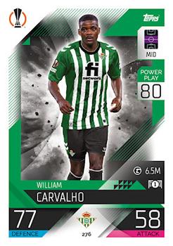 William Carvalho Real Betis Balompie 2022/23 Topps Match Attax ChL #276