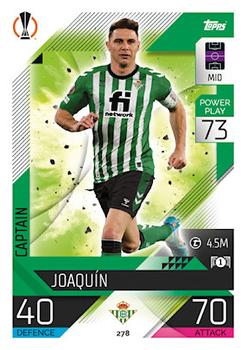 Joaquin Real Betis Balompie 2022/23 Topps Match Attax ChL Captain #278