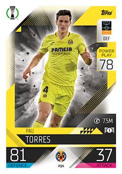 Pau Torres Villarreal 2022/23 Topps Match Attax ChL #291
