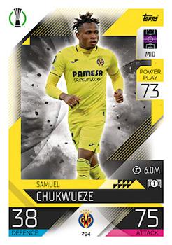 Samuel Chukwueze Villarreal 2022/23 Topps Match Attax ChL #294