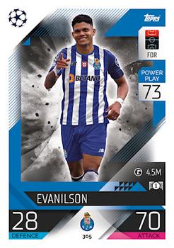 Evanilson FC Porto 2022/23 Topps Match Attax ChL #305