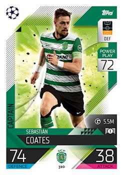 Sebastian Coates Sporting CP 2022/23 Topps Match Attax ChL Captain #310