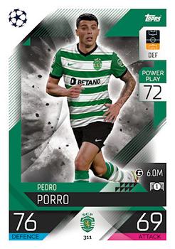 Pedro Porro Sporting CP 2022/23 Topps Match Attax ChL #311