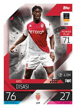 Axel Disasi AS Monaco 2022/23 Topps Match Attax ChL #318