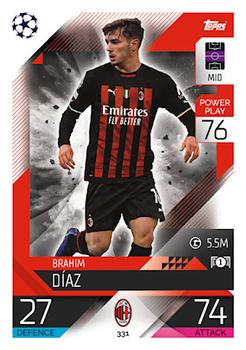 Brahim Diaz A.C. Milan 2022/23 Topps Match Attax ChL #331