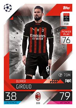 Olivier Giroud A.C. Milan 2022/23 Topps Match Attax ChL #333