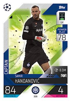 Samir Handanovic Internazionale Milano 2022/23 Topps Match Attax ChL Captain #335