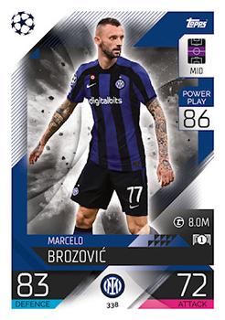 Marcelo Brozovic Internazionale Milano 2022/23 Topps Match Attax ChL #338