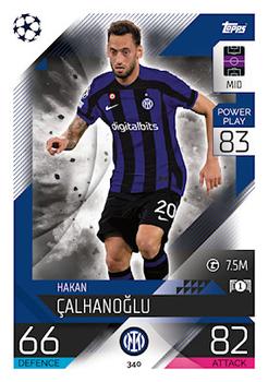 Hakan Calhanoglu Internazionale Milano 2022/23 Topps Match Attax ChL #340