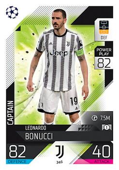 Leonardo Bonucci Juventus FC 2022/23 Topps Match Attax ChL Captain #346