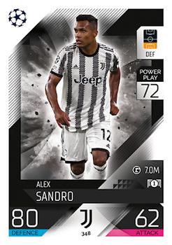 Alex Sandro Juventus FC 2022/23 Topps Match Attax ChL #348