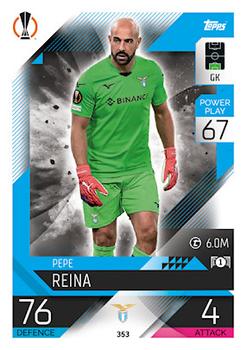 Pepe Reina Lazio Roma 2022/23 Topps Match Attax ChL #353