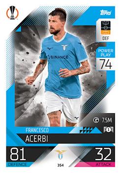 Francesco Acerbi Lazio Roma 2022/23 Topps Match Attax ChL #354