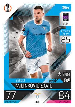 Sergej Milinkovic-Savic Lazio Roma 2022/23 Topps Match Attax ChL #356