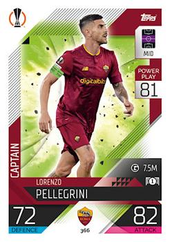 Lorenzo Pellegrini AS Roma 2022/23 Topps Match Attax ChL Captain #366