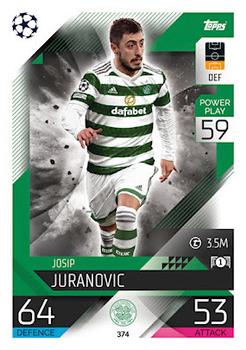 Josip Juranovic Celtic Glasgow 2022/23 Topps Match Attax ChL #374