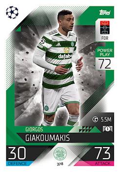 Giorgios Giakoumakis Celtic Glasgow 2022/23 Topps Match Attax ChL #378