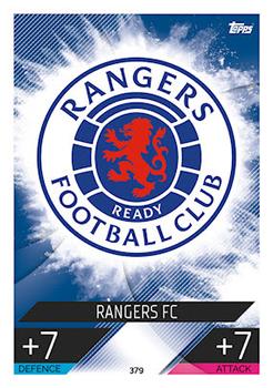 Team Badge Rangers 2022/23 Topps Match Attax ChL #379