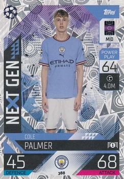 Cole Palmer Manchester City 2022/23 Topps Match Attax ChL Next Gen #388