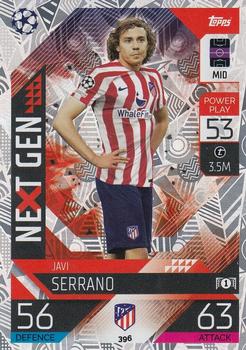 Javi Serrano Atletico Madrid 2022/23 Topps Match Attax ChL Next Gen #396