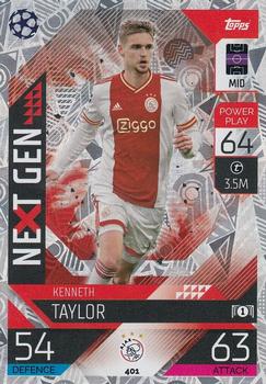 Kenneth Taylor AFC Ajax 2022/23 Topps Match Attax ChL Next Gen #401