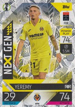 Yeremy Pino Villarreal 2022/23 Topps Match Attax ChL Next Gen #404