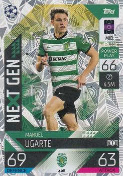 Manuel Ugarte Sporting CP 2022/23 Topps Match Attax ChL Next Gen #406